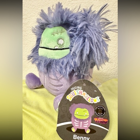 Squishmallow BENNY the ZOMBIE 5” Select Series 2024! - Picture 2 of 5
